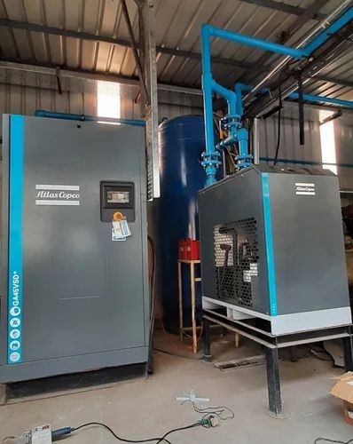 Compressor, Dryer & Air Receiver Tank Installation &ndash; photo 3