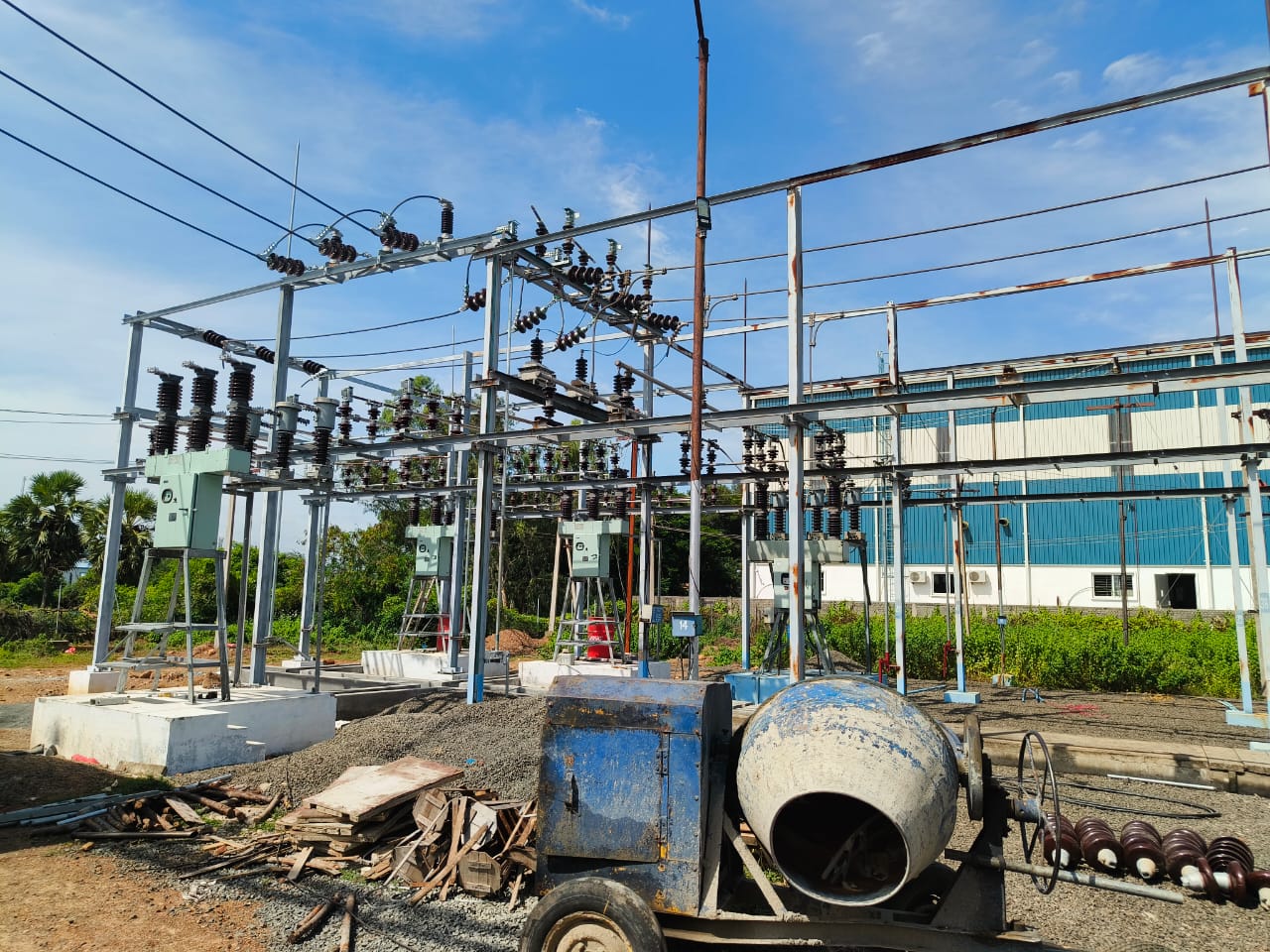 33KV switchyard structure